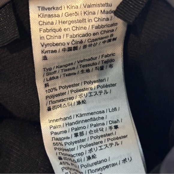 Hestra Gauntlet CZone Junior Ski Gloves Black Graphite Size 5 8-9 Years - Picture 5 of 6